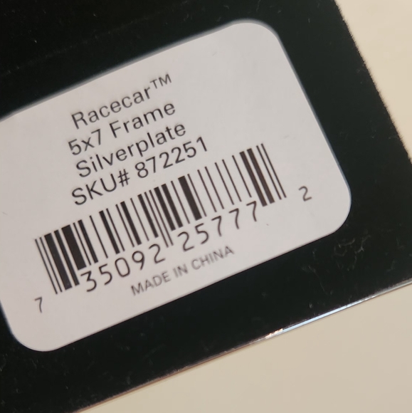 Lenox Reed & Barton Racexar 5X7 Designer Frame - Picture 4 of 6